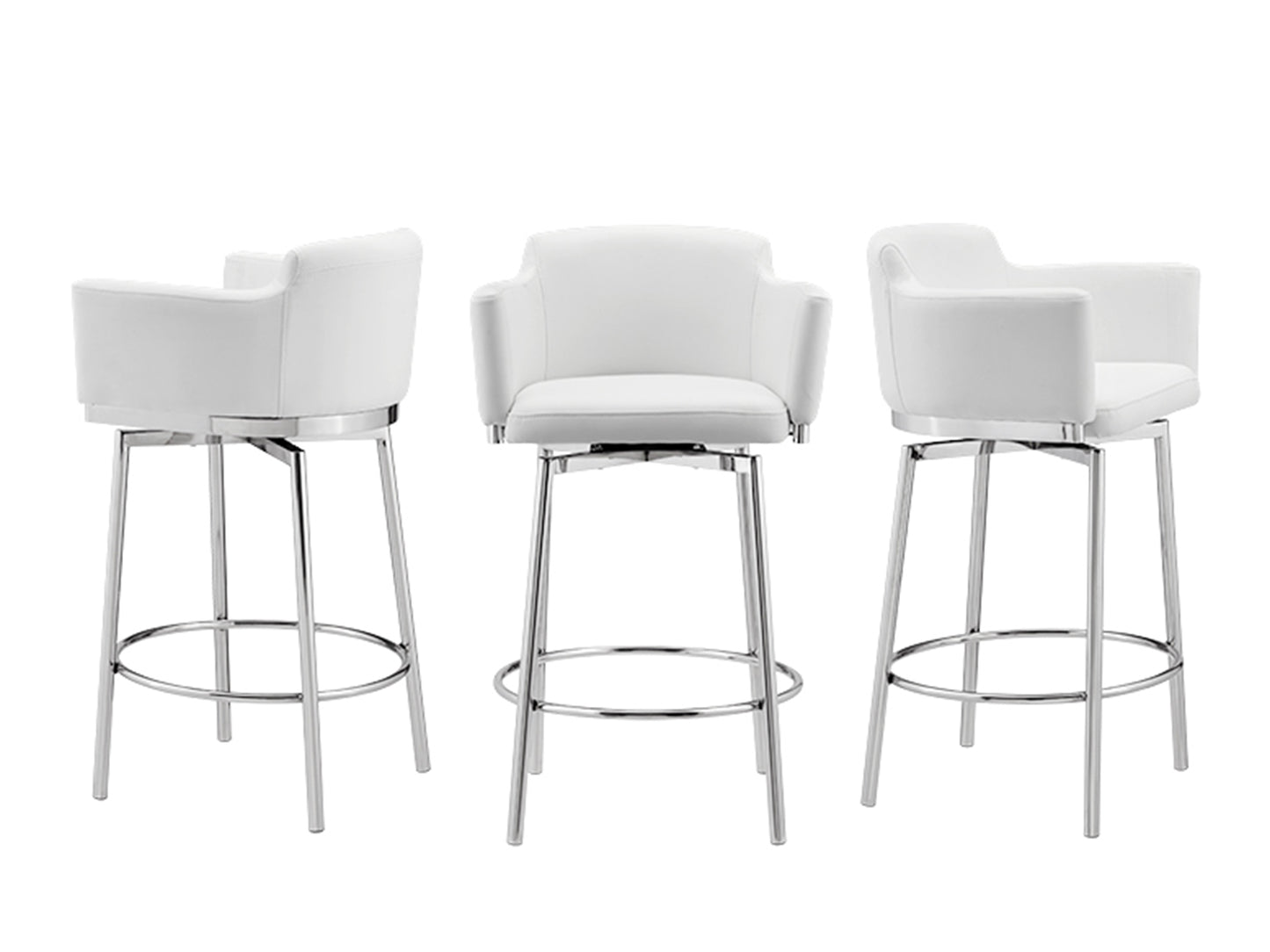 SUZZIE COUNTER STOOL | WHITE