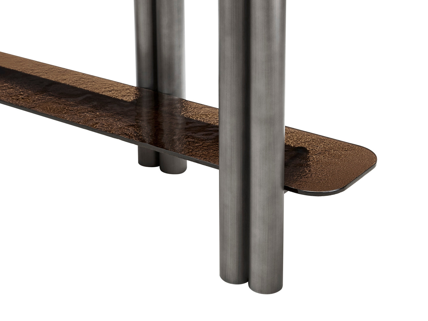 LUCA | BROWN GLASS WATER WAVE