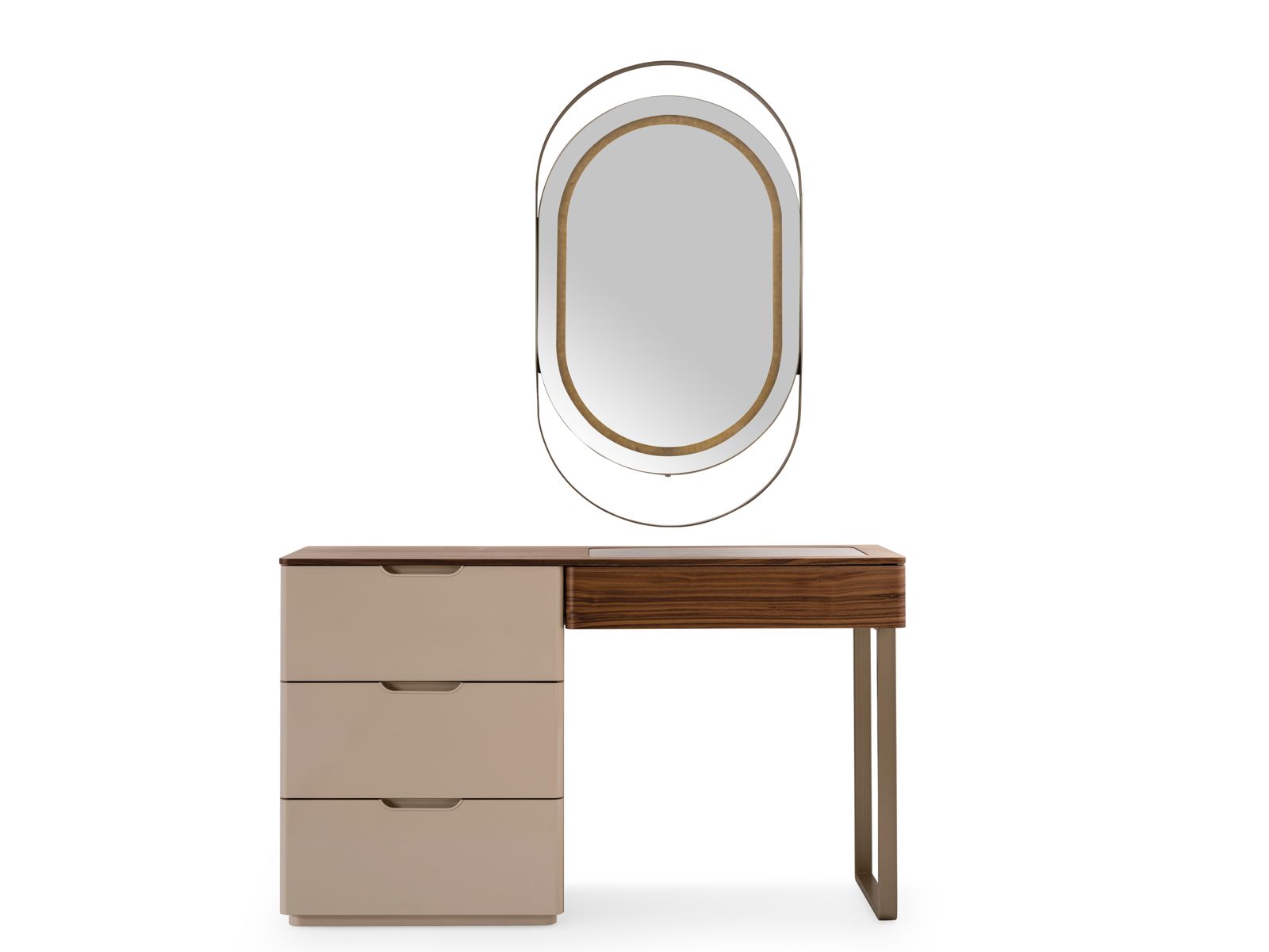 AURELIA VANITY SET  | WALNUT