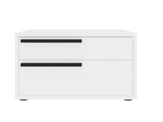 CARTER LEFT | WHITE HIGH GLOSS