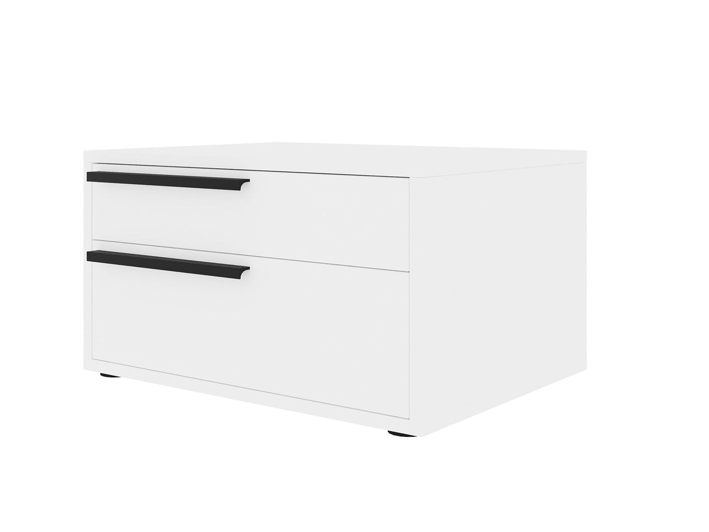 CARTER LEFT | WHITE HIGH GLOSS
