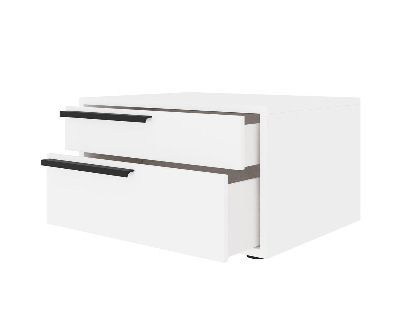 CARTER LEFT | WHITE HIGH GLOSS