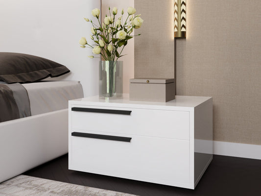 CARTER LEFT | WHITE HIGH GLOSS