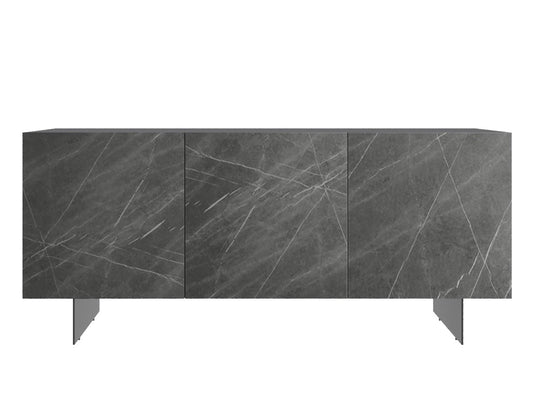 HUGO | GRAY MARBLED PORCELAIN