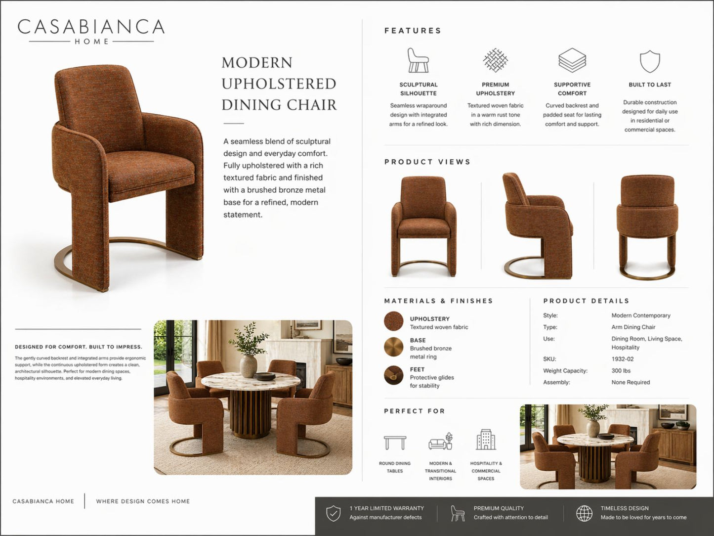 BRENDA  | CINNAMON BROWN
