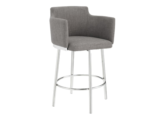 SUZZIE COUNTER STOOL | GRAY