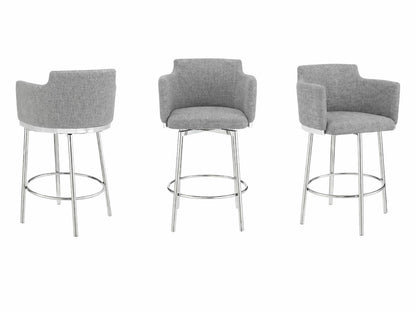 SUZZIE BAR STOOL | GRAY