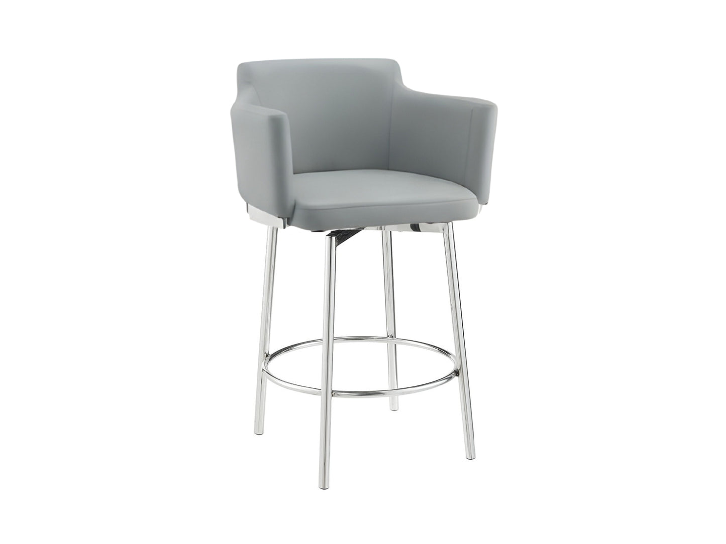 SUZZIE BAR STOOL | LIGHT GRAY