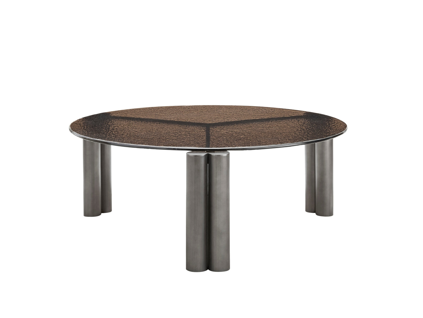 LUCA  | BROWN GLASS WATER WAVE