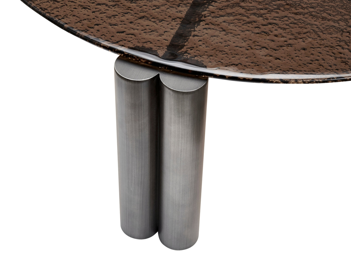 LUCA  | BROWN GLASS WATER WAVE