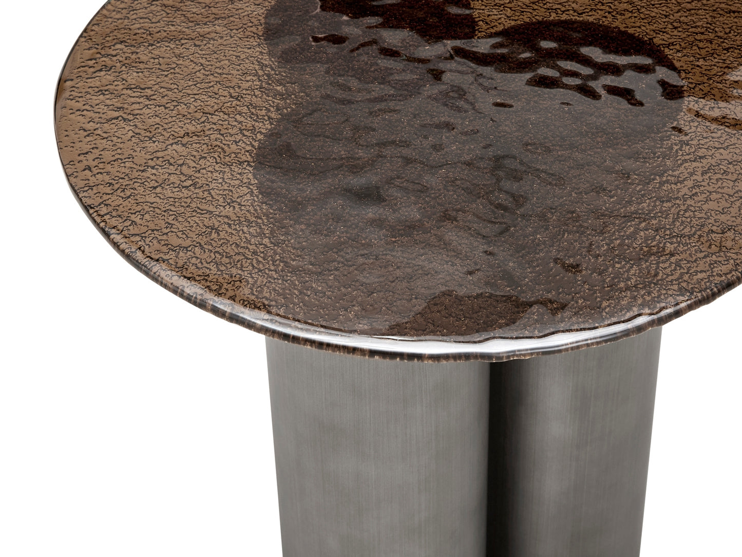 LUCA  | BROWN GLASS WATER WAVE