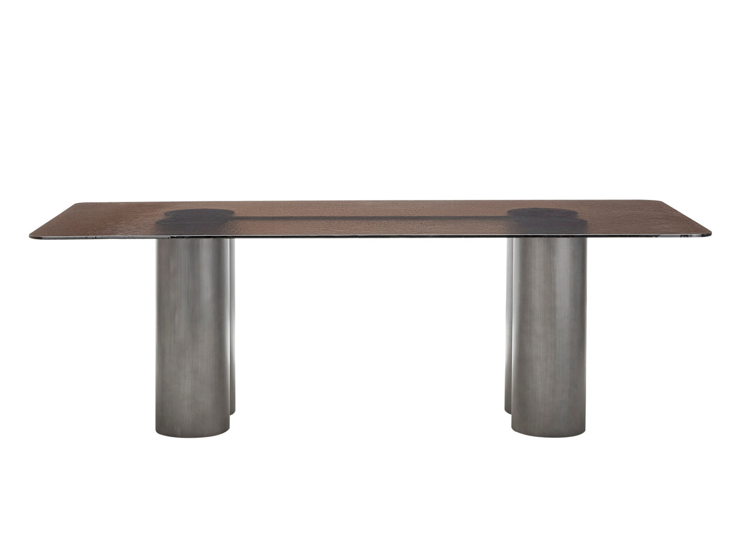 LUCA  | BROWN GLASS WATER WAVE