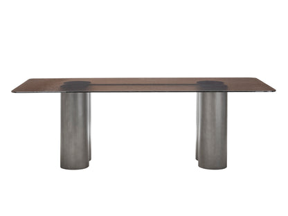 LUCA  | BROWN GLASS WATER WAVE