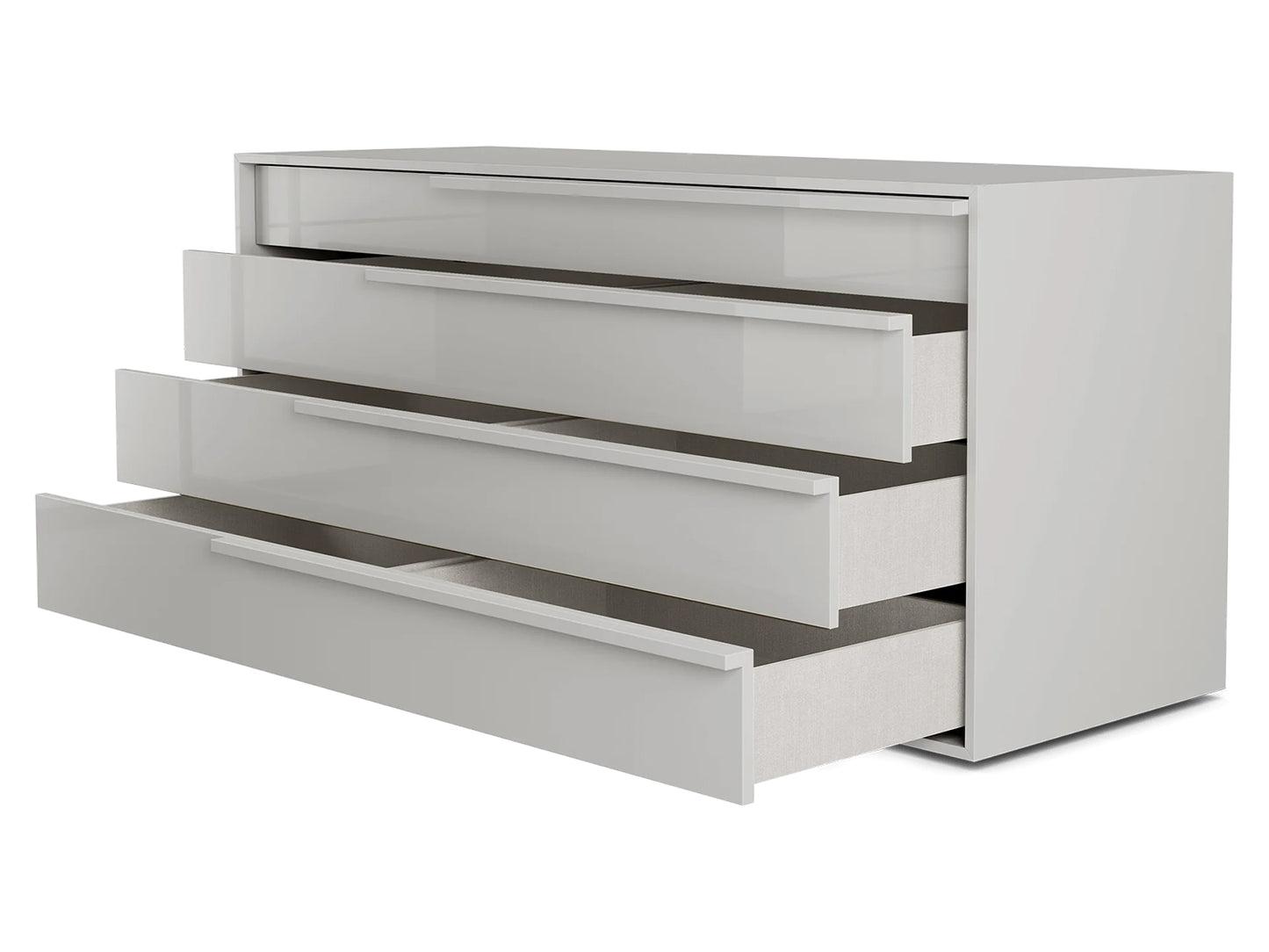 ALESSIO SET  | TAUPE HIGH GLOSS