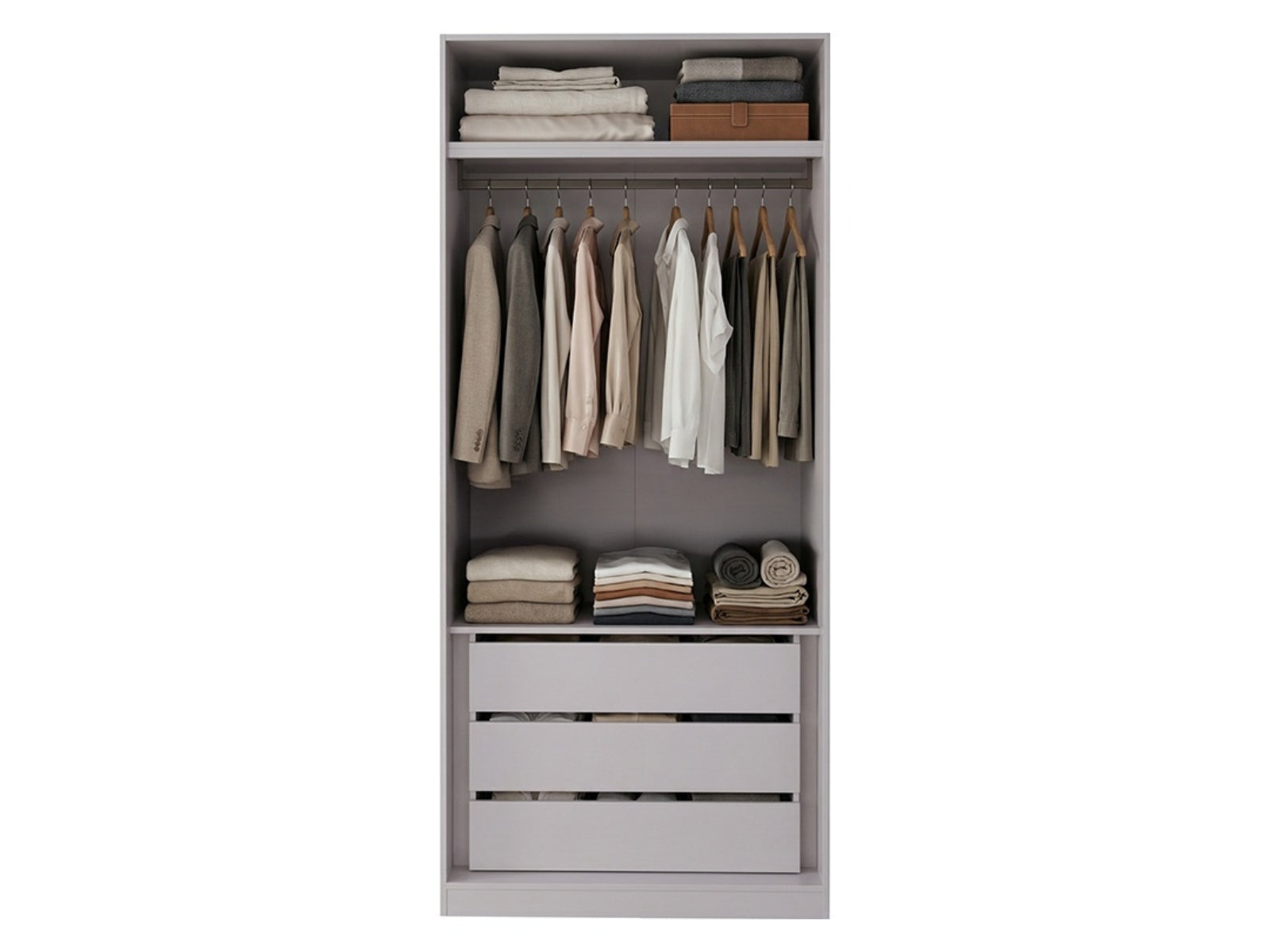 100 HANGER DRAWER V1  | TAUPE