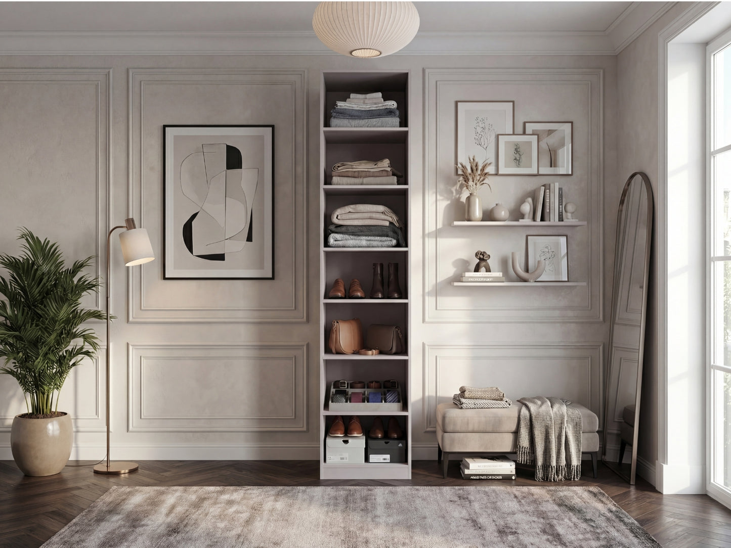 50CM SHELF E20  | TAUPE