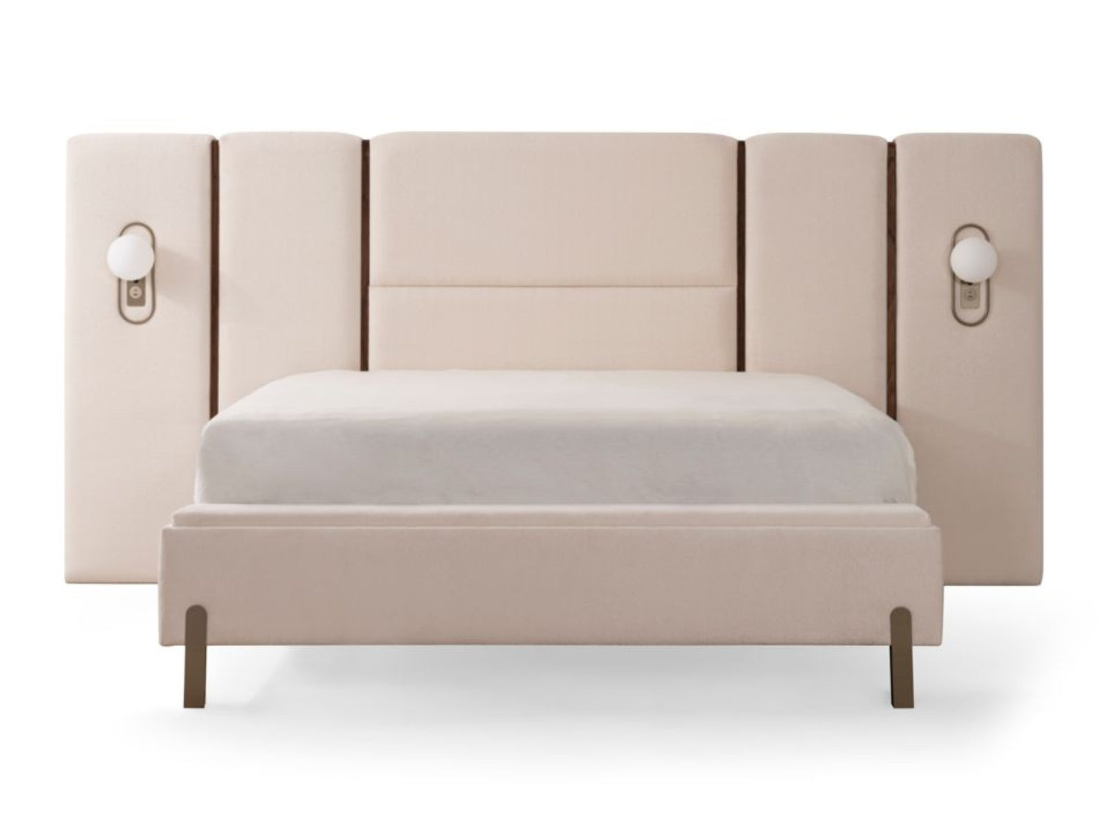 AURELIA LUX KING | BEIGE SOFT FABRIC