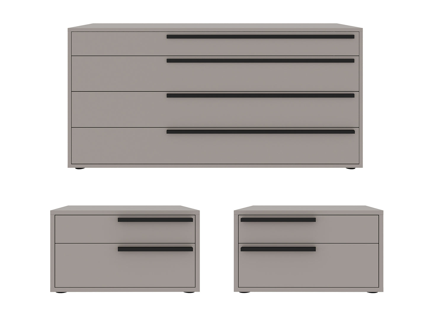 CARTER SET  | TAUPE