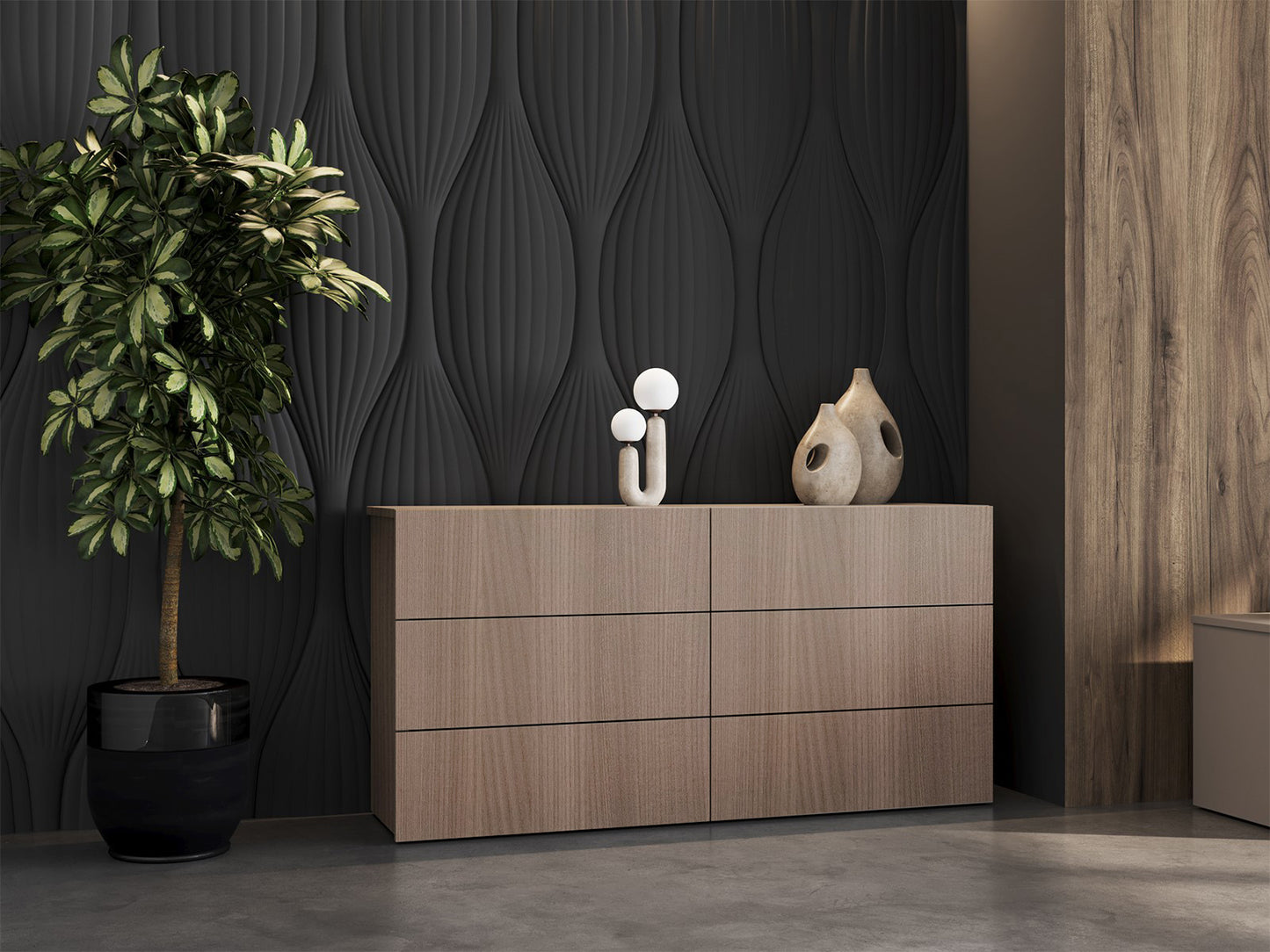 AYLA SET  | BROWN ELM